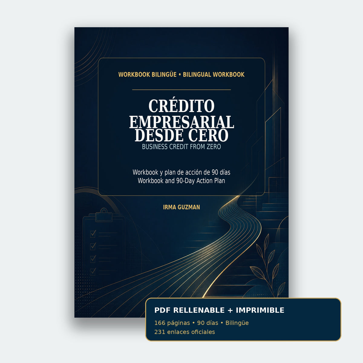 Crédito Empresarial desde Cero | Workbook Bilingüe de 90 Días