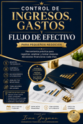 Control de Ingresos, Gastos y Flujo de Efectivo | Plantilla Financiera para Pequeños Negocios