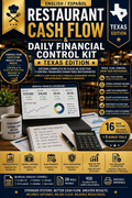 Restaurant Cash Flow & Daily Financial Control Kit — Texas Edition